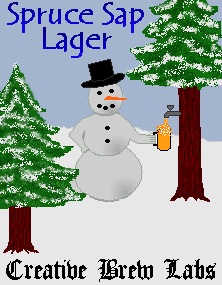 SpruceSapLagerLabel.GIF (20100 bytes)